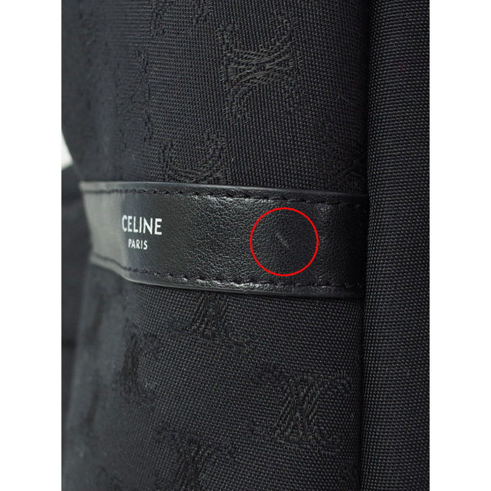 Celine Triomphe Medium Backpack Black - image 5